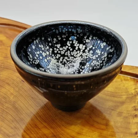 Blue Starry Jianzhan Tea Bowl