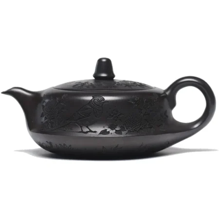 Yixing Yellow Purple Clay Teapot